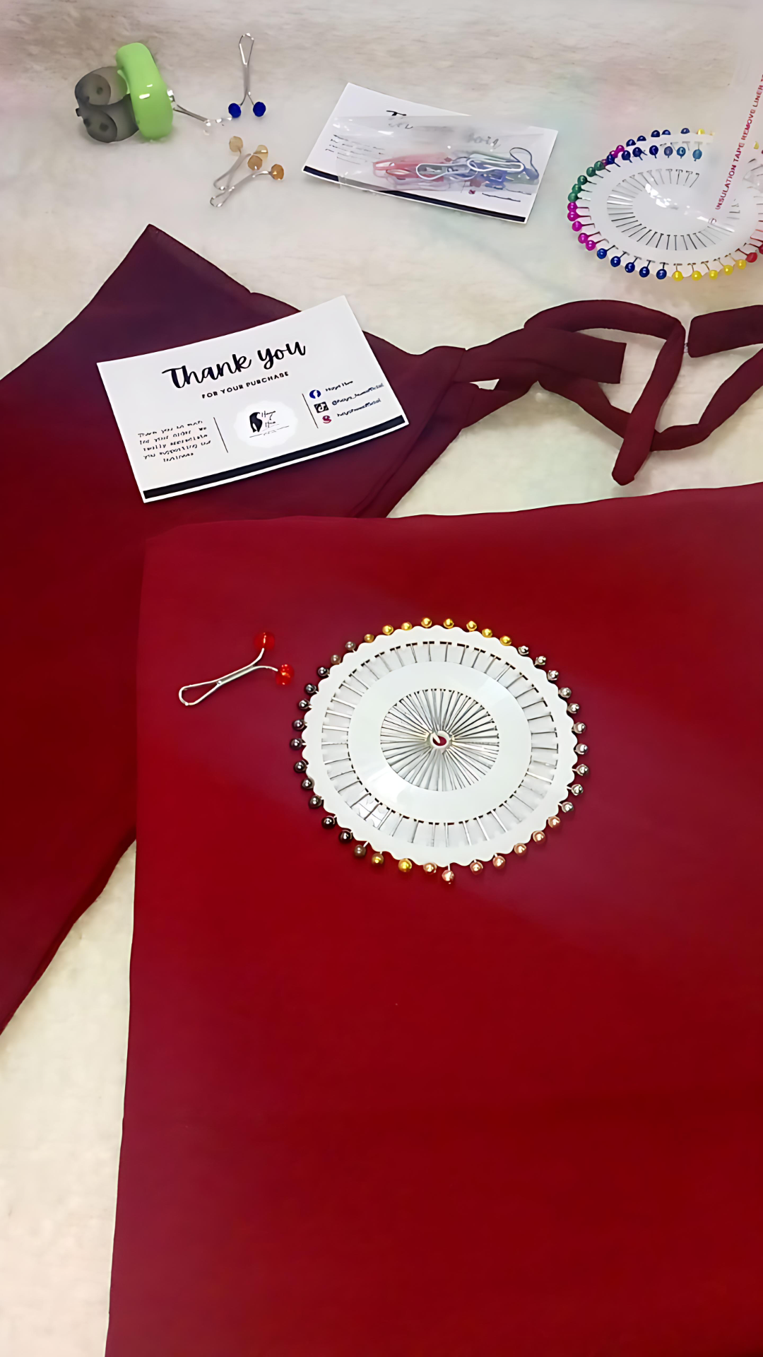 Maroon Georgette Hijab & Niqab Set – Modesty Meets Style