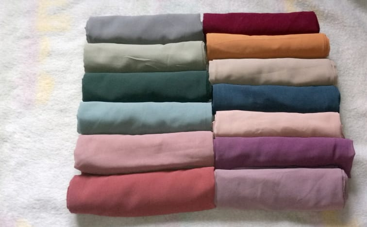 Elegant hijab collection in soft georgette and chiffon – stylish everyday wear for girls and women