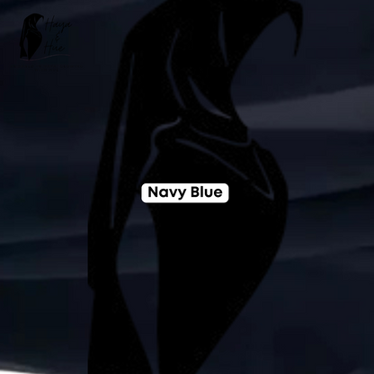 1x Georgette Hijab – Navy Blue | Classic, Chic & Comfortable