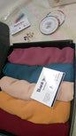 5-in-1 Georgette Hijab Gift Box – Everyday Elegance in Every Shade