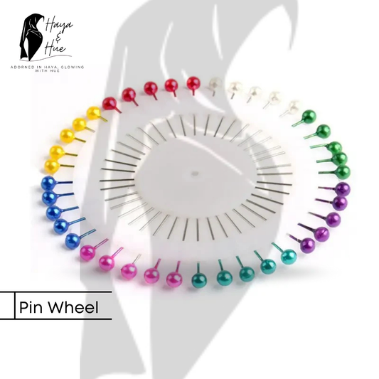 Multi Color Pin Wheel – All Your Hijab Pins in One Place